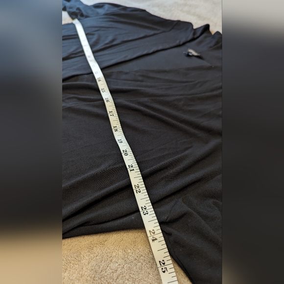 Conrad C open front black cardigan XL - Picture 4 of 7